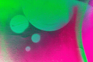 beautiful bright street aerosol graffiti background. City wall pattern decorated with colorful...