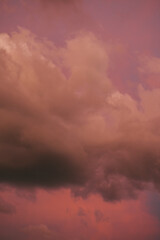 Unusal Sky color and pattern background