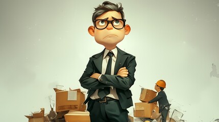 Animated Entrepreneur Adieu