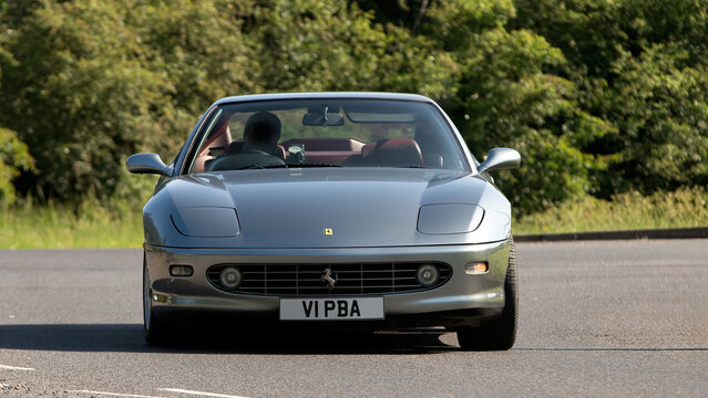2000 silver Ferrari 456