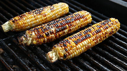 Smoky Grilled Corn with Butter Drizzle