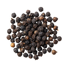 Obraz premium black pepper isolated on transparent background
