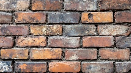 Obraz premium Old grunge brick wall forming a background texture