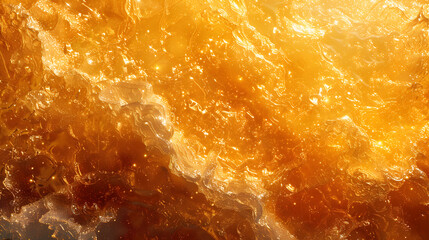 Solid Amber Background with V6 Style Design in AR 169