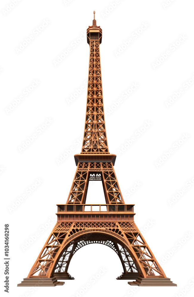 Poster png eiffel tower architecture building landmark.