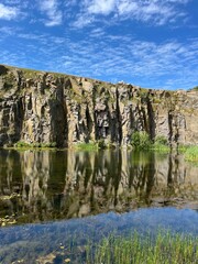 lake in the mountains