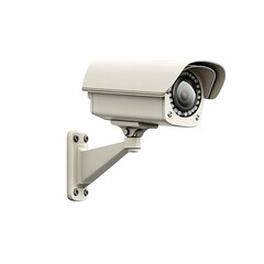 Surveillance camera, security monitoring device, white isolate background