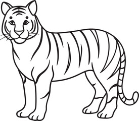 Obraz premium illustration of cartoon zebra