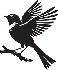 bird silhouette vector