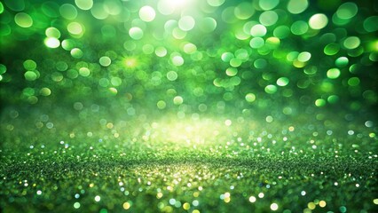 Fototapeta premium Green glitter background for a sparkly and glamorous cosmetic production , green, glitter, shiny, cosmetics, makeup