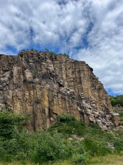 ock formation in the mountains