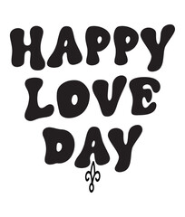 Retro, Valentine Craft Design. T-shirt Design. Illustration