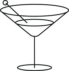 drink cocktail glass