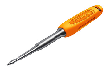 Obraz premium Screwdriver PNG isolated on transparent background, white background.
