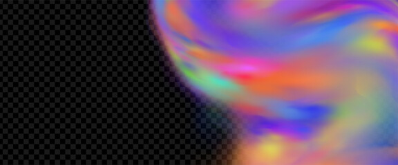 Background of an explosion of colorful smoke clouds.Multicolor fog with blue and yellow particles.Explosions of color powder.