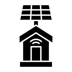 Smart Solar Panel Icon
