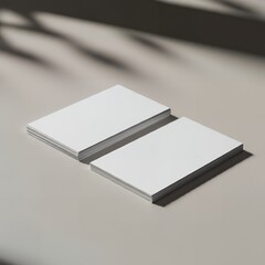 Business card design mockup