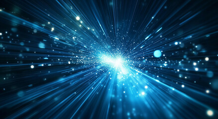 Fototapeta premium abstract blue background