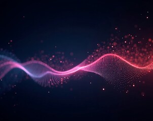 Fluorescent light waves