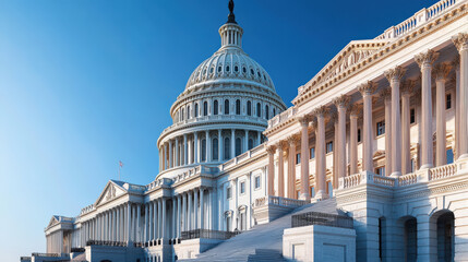 US Capitol Building  Washington DC  American Architecture  White House  Government  Politics  History  Landmark