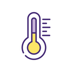 Thermometer  vector icon