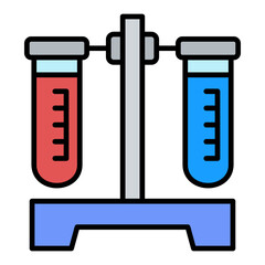 Test Tube Rack Icon