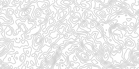 Topographic map in contour line light topographic topo contour map. ocean topographic line map with curvy wave isolines vector Topographic Map. Natural printing illustrations of maps.