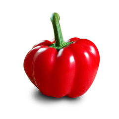 Single Red Bell Pepper