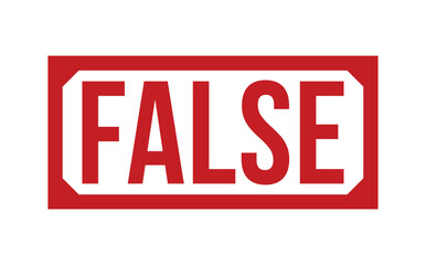 false rubber stamp vector illustration on white background