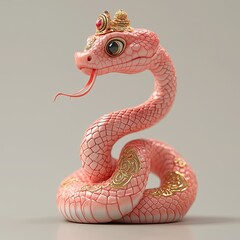 Fototapeta premium Chinese traditional festival Spring Festival, zodiac year of the snake