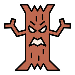 Scary Tree Icon