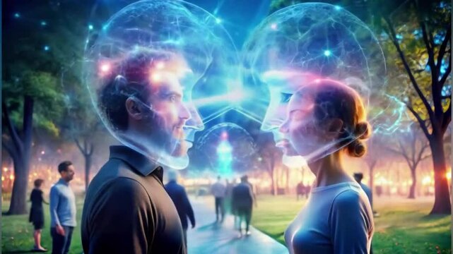 Telepathic Communication with beautiful people