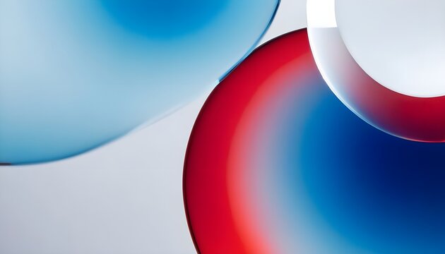 abstract Elegant blue-white- background with red lines decoration