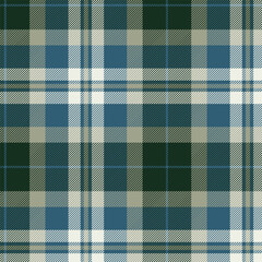 Tartan plaid texture pattern for textile, garments, fabric print, background and wallpaper. Seamless vector design.