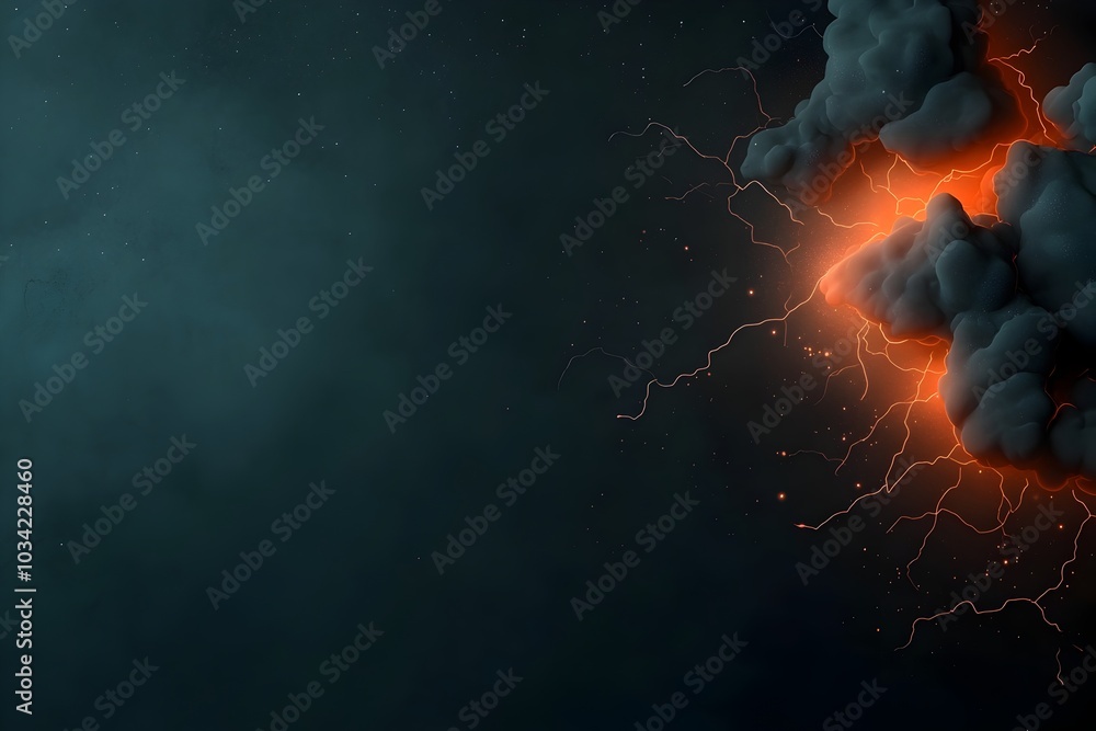 Poster vibrant and dynamic digital backdrop ideal for showcasing futuristic technology neural networks data