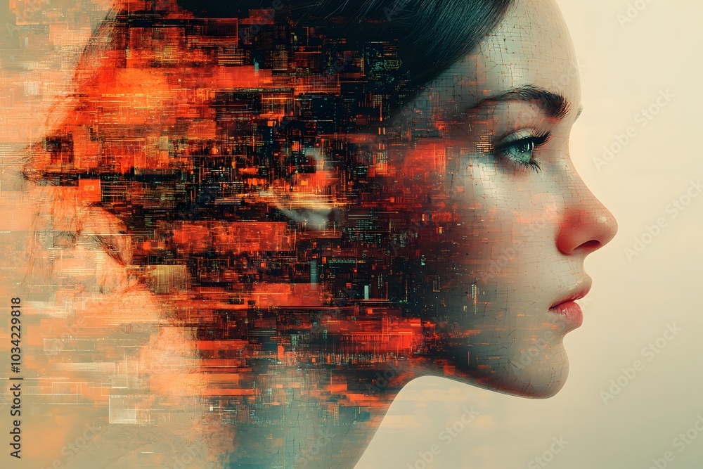 Poster digital backdrop ideal for technological networks ai data transmission and encryption digital archiv