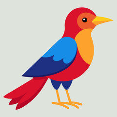 illustration of a cartoon bird 