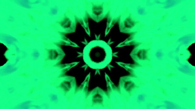 Fondo Abstracto Psicod&eacute;lico Color Verde Fondo Animaci&oacute;n Loop 1920x1080