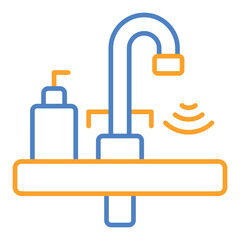 Obraz premium Smart Sink Icon