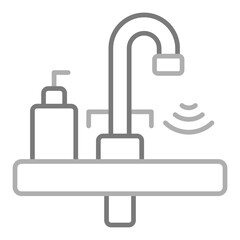 Obraz premium Smart Sink Icon