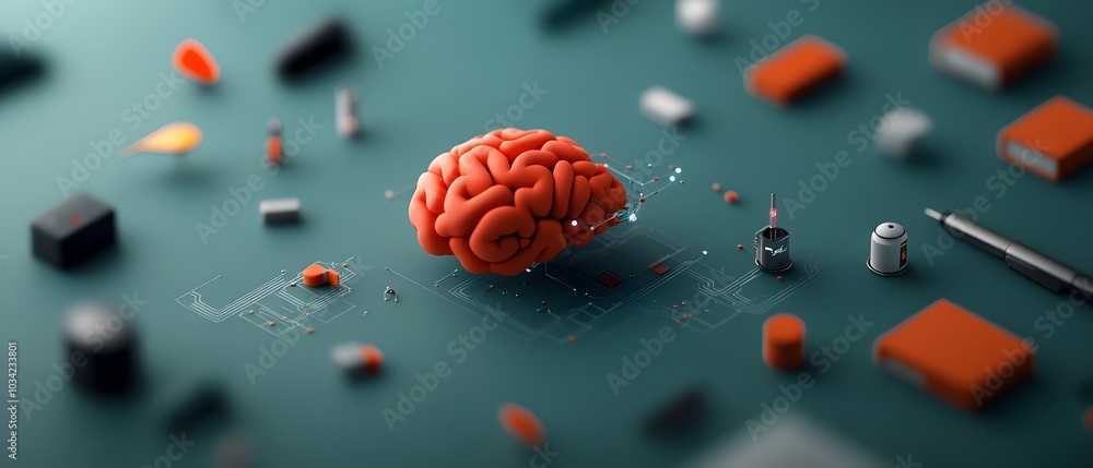 Poster imaginative digital oasis showcasing dynamic neural topologies intelligent data routing frameworks a