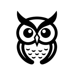 Owl Vector Logo Illustration