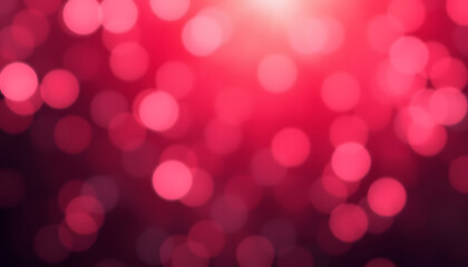 red bokeh background isolated with white highlights, png