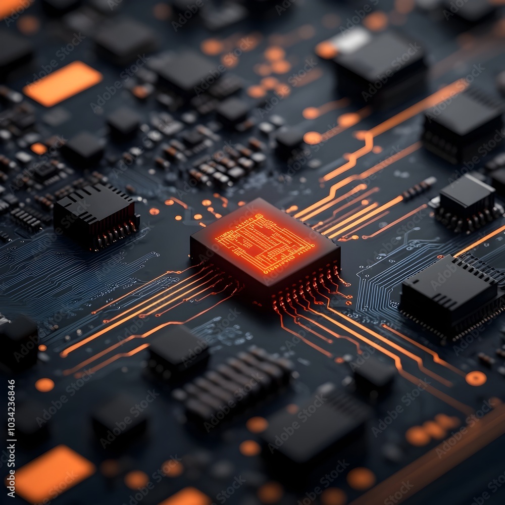 Poster explore the innovative digital realm featuring intricate neural circuitry high speed data exchange n