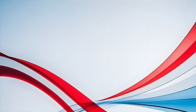 abstract background with ribbon