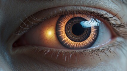 A detailed view of an AI-controlled cybernetic system, showcasing advanced technology and robotic components