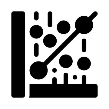 Scatter Plot glyph icon