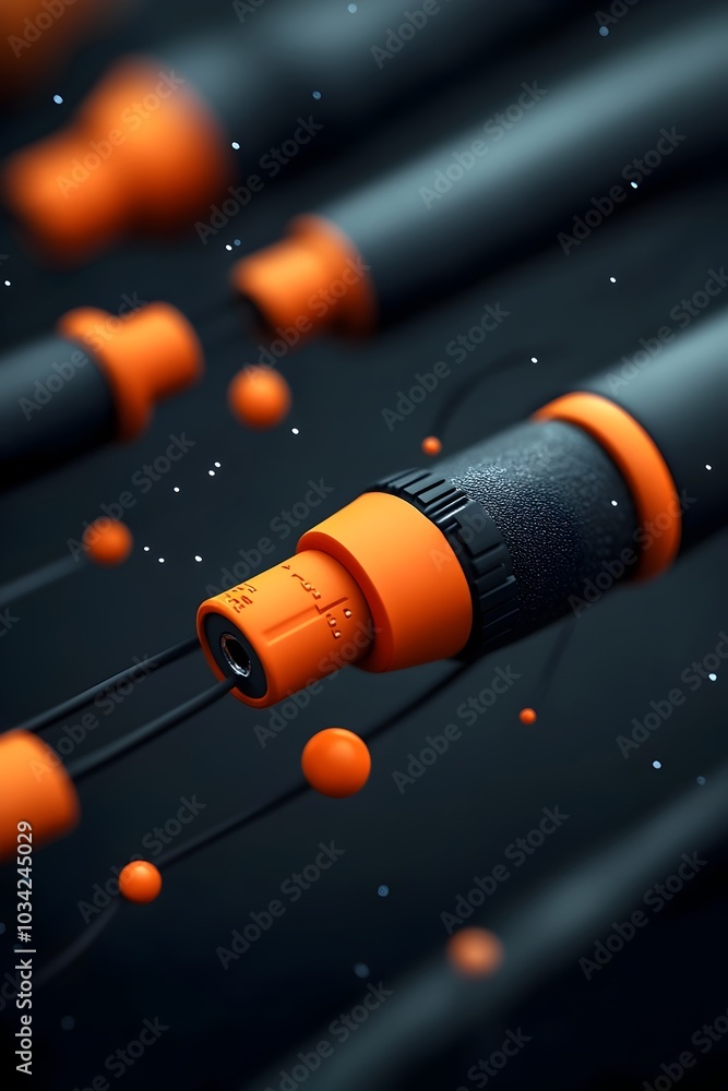 Poster a mesmerizing depiction of a technologically advanced digital realm showcasing intricate interconnec