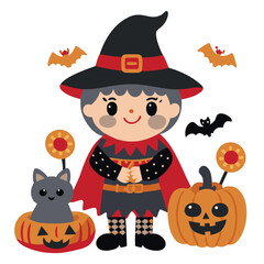 Boy in Pumpkin Costume. Adorable boy dressed in a pumpkin costume, ready for trick or treating! Perfect for Halloween invitations or DIY decorations.