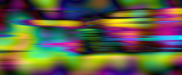 Abstract fractal explosion of spectral colors in motion, creativity and imagination.